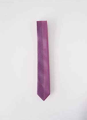 Cravate fermeture liens à nouer violet ELIOS homme