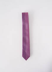 Cravate violet ELIOS pour homme seconde vue