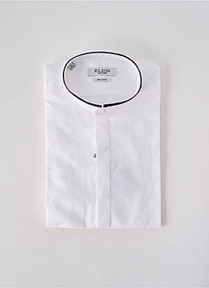 Chemise manches longues blanc ELIOS pour homme