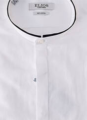 Chemise manches longues blanc ELIOS pour homme seconde vue
