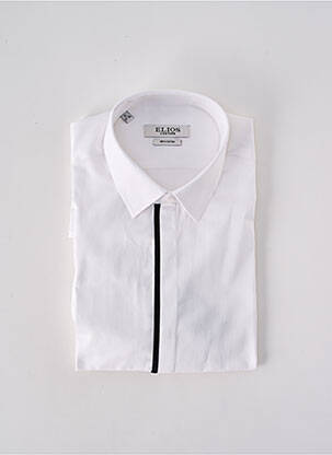 Chemise manches longues manches longues blanc ELIOS homme