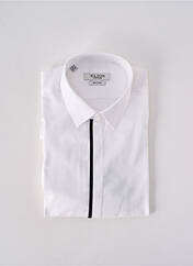 Chemise manches longues blanc ELIOS pour homme seconde vue