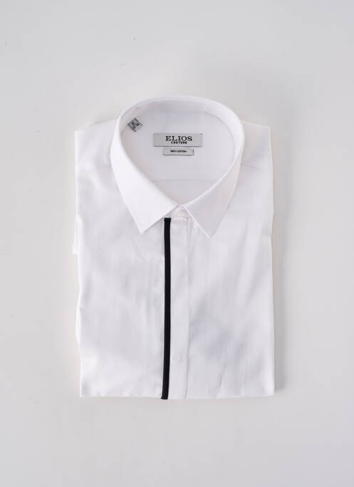 Chemise manches longues blanc ELIOS pour homme
