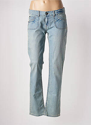 Jeans coupe droite poches bleu DDP fille