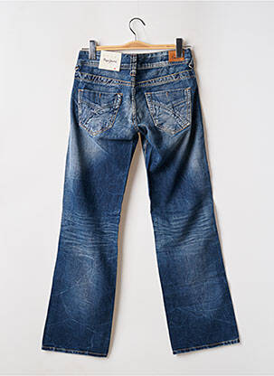 Jeans coupe droite poches bleu PEPE JEANS femme