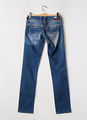 Jeans coupe slim poches bleu PEPE JEANS femme