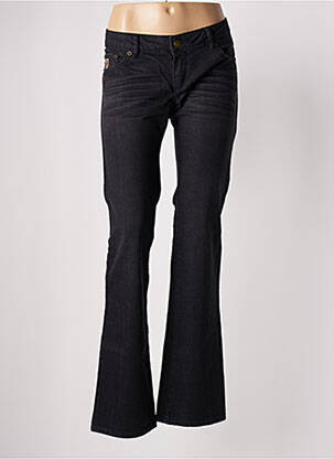 Jeans bootcut noir LOIS pour femme