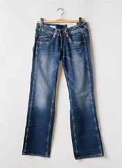 Jeans coupe droite bleu PEPE JEANS pour femme seconde vue
