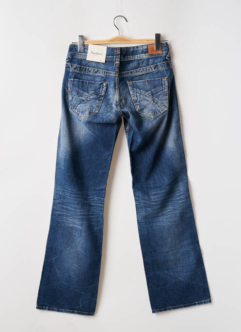 Jeans coupe droite poches bleu PEPE JEANS femme
