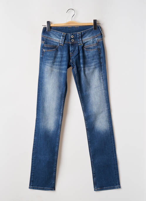 Jeans coupe slim bleu PEPE JEANS pour femme