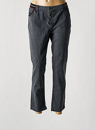 Jeans coupe slim stretch taille basse gris KAPORAL femme