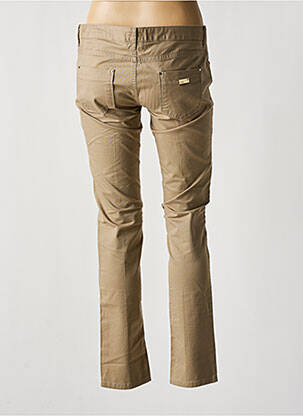 Pantalon slim taille basse taille basse marron KOCCA femme