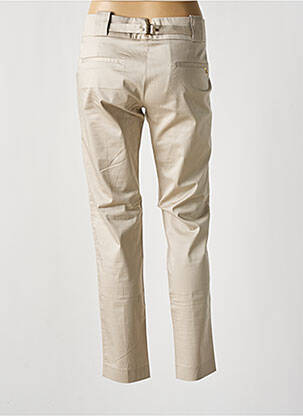 Pantalon chino taille basse taille basse beige KOCCA femme