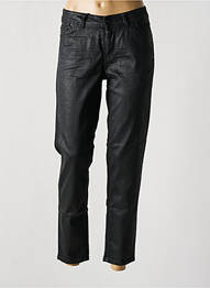Jeans boyfriend taille basse taille basse noir I DENIM femme