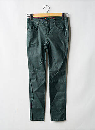 Jeans coupe slim stretch taille normale vert STREET ONE femme