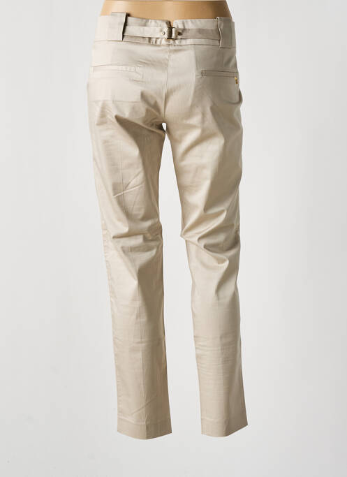 Pantalon chino taille basse taille basse beige KOCCA femme