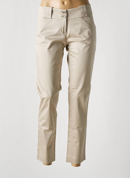 Pantalon chino beige KOCCA pour femme