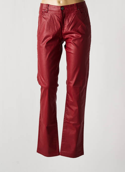 Pantalon droit rouge LITTLE MARCEL pour femme