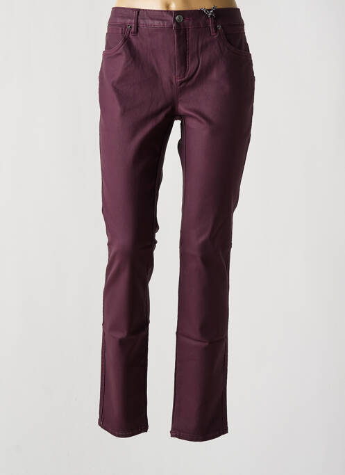 Pantalon slim rouge GARCIA pour femme