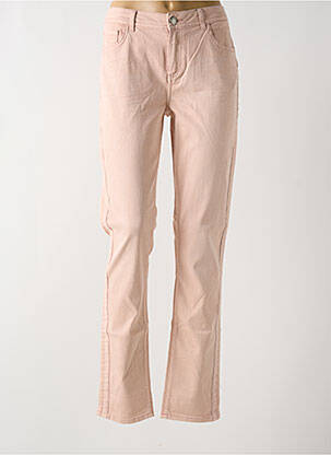 Jeans coupe slim stretch taille normale rose STREET ONE femme