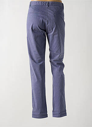 Pantalon chino taille basse taille basse bleu DDP femme