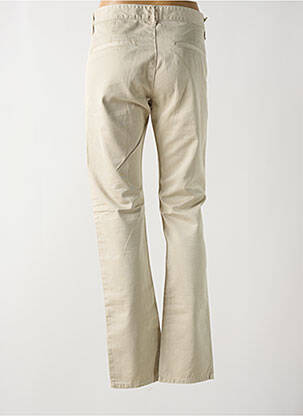 Pantalon chino taille basse taille basse beige LE TEMPS DES CERISES femme