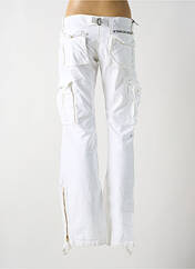 Pantalon cargo blanc LE TEMPS DES CERISES pour femme seconde vue