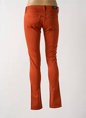 Pantalon slim orange LE TEMPS DES CERISES pour femme seconde vue