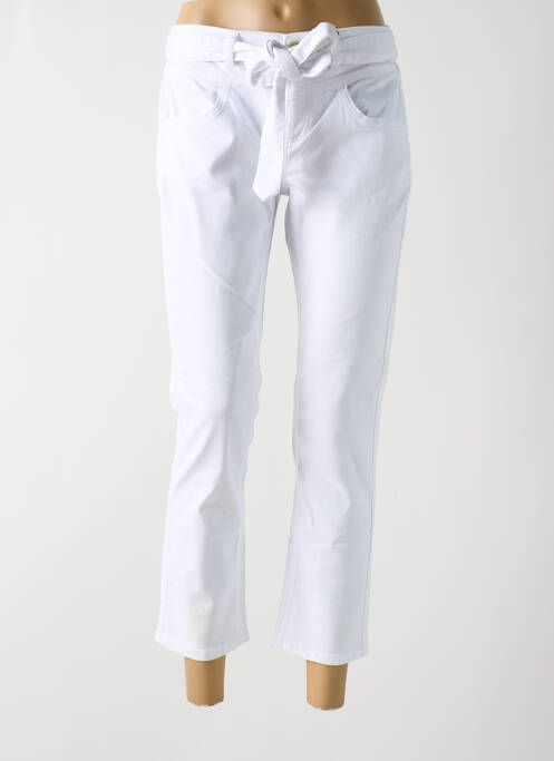 Jeans coupe slim blanc STREET ONE pour femme