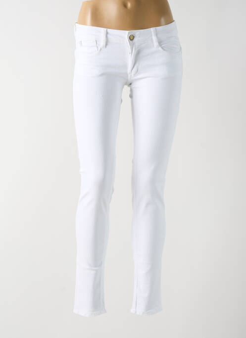 Jeans skinny blanc LE TEMPS DES CERISES pour femme