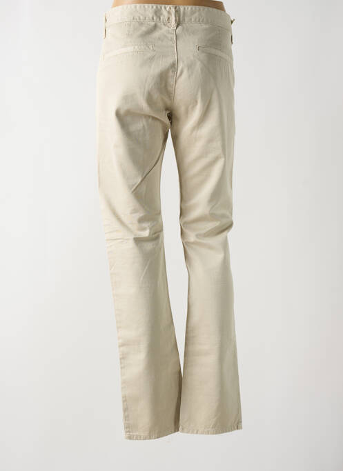 Pantalon chino beige LE TEMPS DES CERISES pour femme