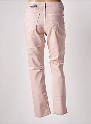 Jeans coupe slim stretch taille normale rose GARCIA femme