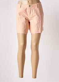 Short fermeture zippée sous rabat boutonné taille normale orange GARCIA femme