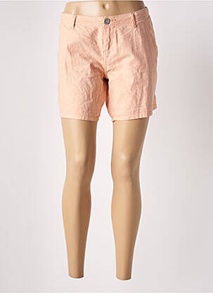 Short fermeture zippée sous rabat boutonné taille normale orange GARCIA femme