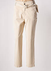 Pantalon droit beige GUESS pour femme seconde vue