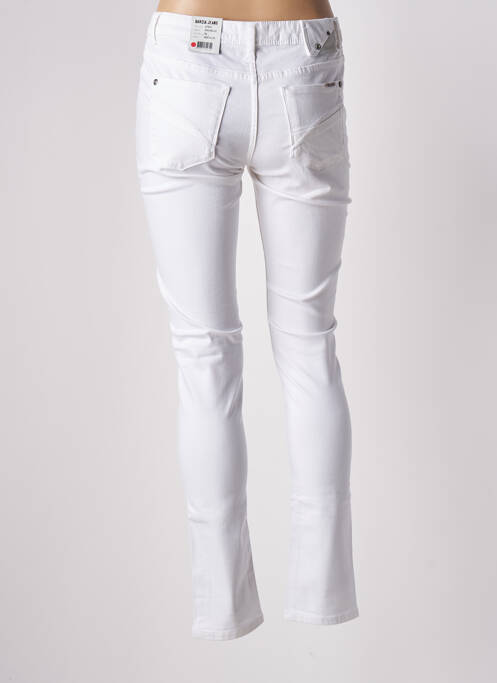 Jeans coupe slim blanc GARCIA pour femme