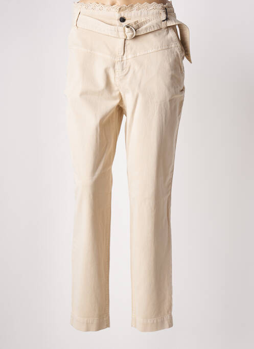 Pantalon droit beige GUESS pour femme