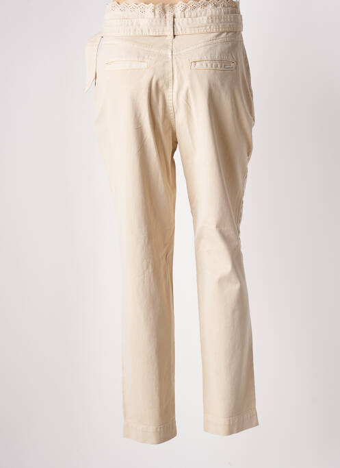 Pantalon droit beige GUESS pour femme