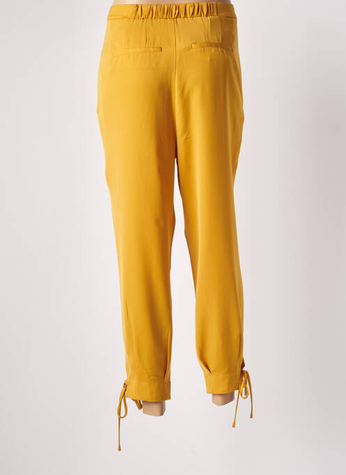 Pantalon droit jaune MOLLY BRACKEN femme
