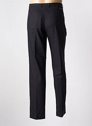 Pantalon chino fermeture zippée sous rabat avec crochet taille normale noir GAUDI homme