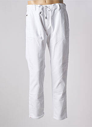 Jeans coupe slim poches taille normale blanc KAPORAL homme
