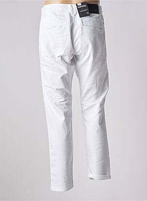 Jeans coupe slim poches taille normale blanc KAPORAL homme