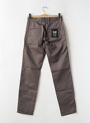 Pantalon chino poches taille normale gris G STAR homme