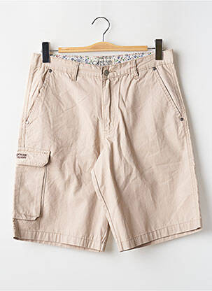 Bermuda multipoches taille normale beige COMPTOIR DU RUGBY homme