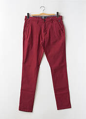 Pantalon chino rouge PETROL INDUSTRIES pour homme seconde vue