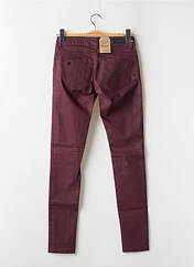 Pantalon slim rouge KAPORAL pour femme seconde vue
