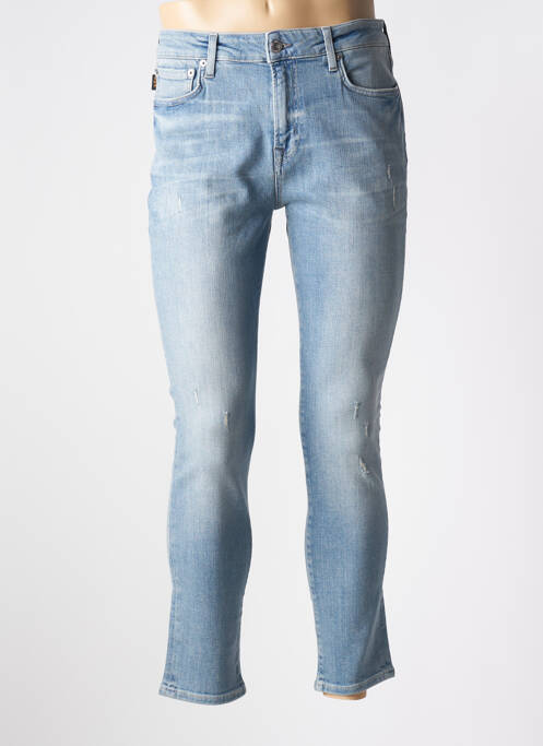Jeans skinny stretch taille normale bleu SUPERDRY homme