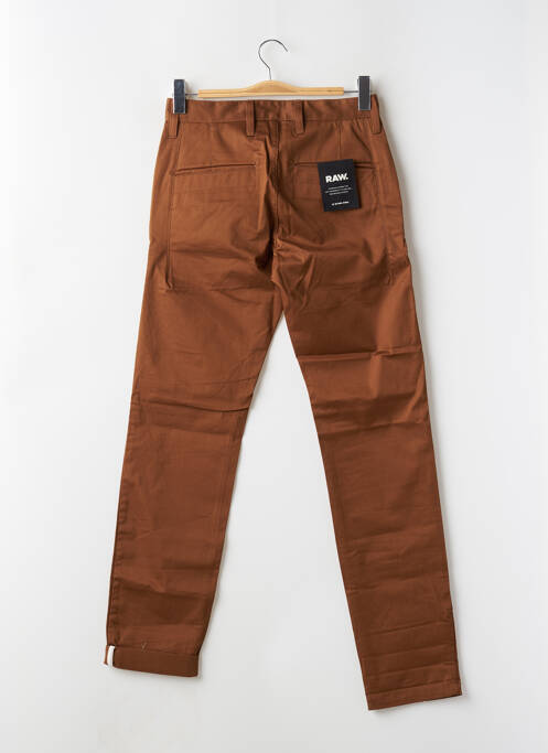 Pantalon chino poches taille normale marron G STAR homme
