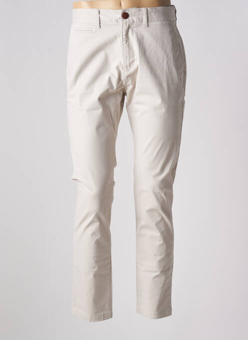 Pantalon chino beige SUPERDRY pour homme