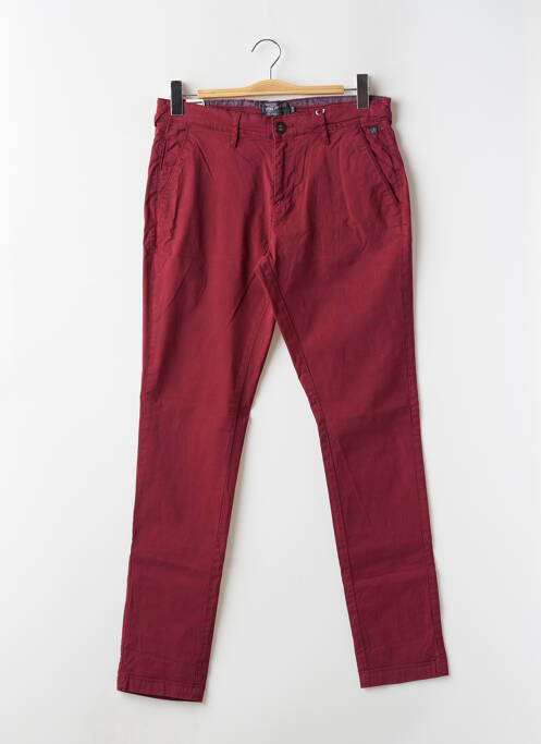 Pantalon chino rouge PETROL INDUSTRIES pour homme